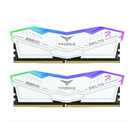 TeamGroup Delta RGB DDR5 32GB RAM με 2x16GB Modules και Ταχύτητα 6400 για Desktop FF4D532G6400HC32ADC01 <span style="color: white; visibility:visible;">0765441868489</span>
