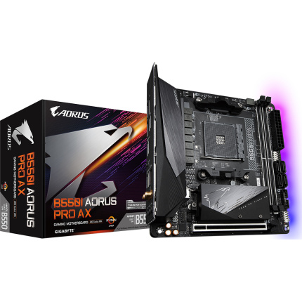 Gigabyte B550I Aorus Pro AX Wi-Fi Motherboard Mini ITX με AMD AM4 Socket <span style="color: white; visibility:visible;">4719331809508</span>