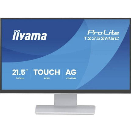 Iiyama T2252MSC-W2AG IPS Touch Monitor 21.5" FHD 1920x1080 με Χρόνο Απόκρισης 5ms GTG <span style="color: white; visibility:visible;">4948570127191</span>