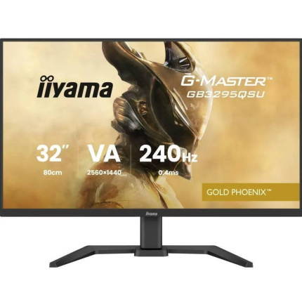 Iiyama GB3295QSU-B1 HDR Gaming Monitor 32" QHD 2560x1440 240Hz <span style="color: white; visibility:visible;">4948570127122</span>