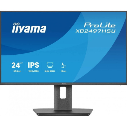 Iiyama ProLite XB2497HSU-B1 IPS Monitor 23.8" FHD 1920x1080 με Χρόνο Απόκρισης 4ms GTG <span style="color: white; visibility:visible;">4948570125821</span>