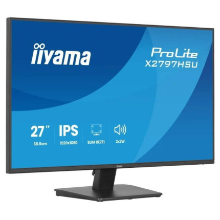 Iiyama ProLite X2797HSU-B1 IPS Monitor 27" FHD 1920x1080 με Χρόνο Απόκρισης 4ms GTG <span style="color: white; visibility:visible;">4948570125845</span>
