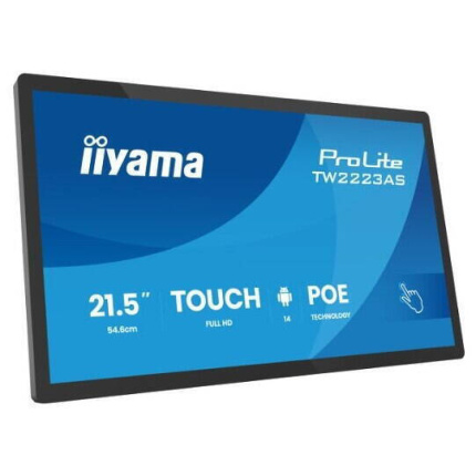 Iiyama TW2223AS-B3P IPS Touch Monitor 21.5" FHD 1920x1080 με Χρόνο Απόκρισης 14ms GTG <span style="color: white; visibility:visible;">4948570127160</span>