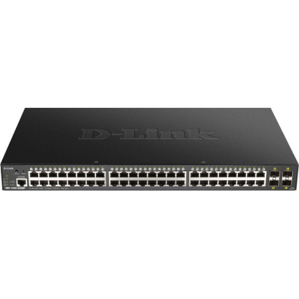 D-Link DGS-1250-52XMP Managed L2 PoE+ Switch με 48 Θύρες Gigabit (1Gbps) Ethernet και 4 SFP Θύρες <span style="color: white; visibility:visible;">0790069467905</span>