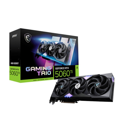 MSI GeForce RTX 5060 Ti 8GB GDDR7 Gaming Trio OC Κάρτα Γραφικών V536-004R <span style="color: white; visibility:visible;">4711377341394</span>