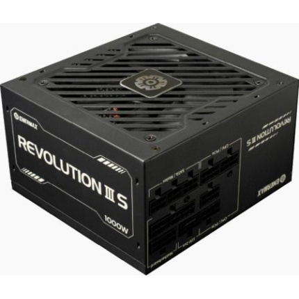 Enermax Revolution III S 1000W Μαύρο Τροφοδοτικό Υπολογιστή Full Modular 80 Plus Platinum <span style="color: white; visibility:visible;">4713157729507</span>