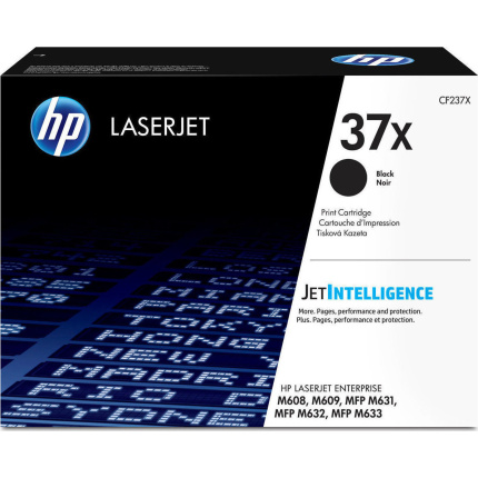 HP 37X Γνήσιο Toner Laser Εκτυπωτή Μαύρο High Yield 25000 Σελίδων (CF237X) <span style="color: white; visibility:visible;">0889899204214</span>