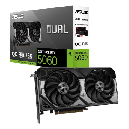 Asus GeForce RTX 5060 8GB GDDR7 EVO OC Κάρτα Γραφικών 90YV0NS0-M0NB00 <span style="color: white; visibility:visible;">4711636296427</span>
