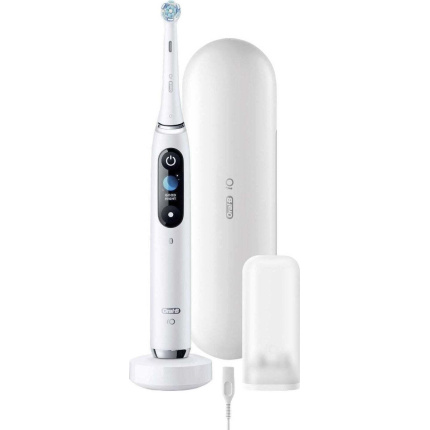 Oral-B iO Series 9 Ηλεκτρική Οδοντόβουρτσα με Αισθητήρα Πίεσης White <span style="color: white; visibility:visible;">4210201449614</span>