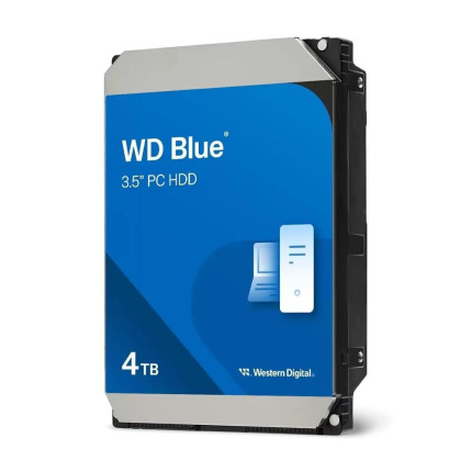 Western Digital Blue 4TB HDD Σκληρός Δίσκος 3.5" SATA III 5400rpm με 128MB Cache για Desktop WD40EZZX <span style="color: white; visibility:visible;">0718037905761</span>
