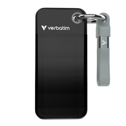 Verbatim Pocket USB 3.2 / USB-C Εξωτερικός SSD 1TB M.2 Black/Grey <span style="color: white; visibility:visible;">0023942321903</span>