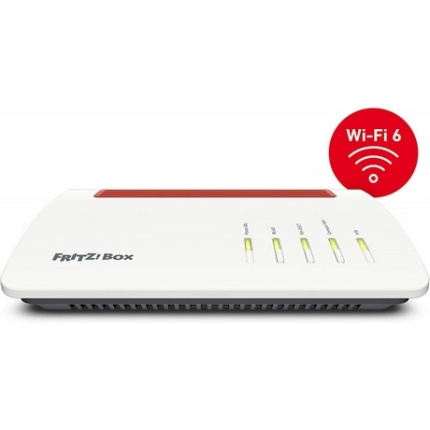 AVM FRITZ!Box 7590 AX v2 Ασύρματο VDSL2 Modem Router Wi‑Fi 6 με 4 Θύρες Gigabit <span style="color: white; visibility:visible;">4023125029998</span>