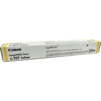 Canon T07 Γνήσιο Toner Laser Εκτυπωτή Κίτρινο 37500 Σελίδων 3644C001 <span style="color: white; visibility:visible;">4549292142693</span>