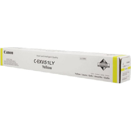 Canon C-EXV51YL Γνήσιο Toner Laser Εκτυπωτή Κίτρινο 26000 Σελίδων 0487C002 <span style="color: white; visibility:visible;">4549292053807</span>