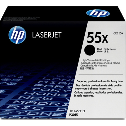 HP 55X Γνήσιο Toner Laser Εκτυπωτή Μαύρο High Yield 12500 Σελίδων CE255X <span style="color: white; visibility:visible;">0884420133704</span>