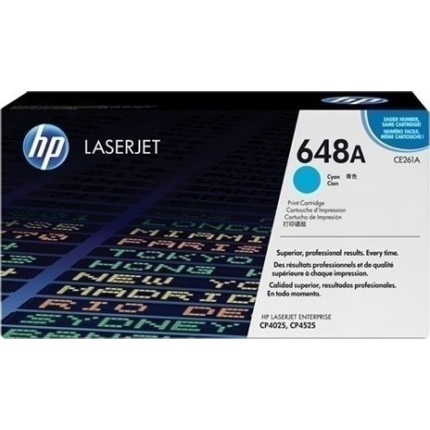 HP 648A Γνήσιο Toner Laser Εκτυπωτή Κυανό 11000 Σελίδων CE261A <span style="color: white; visibility:visible;">0884420186847</span>
