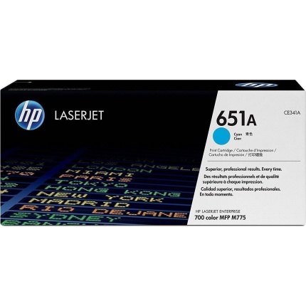 HP 651A Γνήσιο Toner Laser Εκτυπωτή Κυανό 16000 Σελίδων CE341A <span style="color: white; visibility:visible;">0886111121335</span>