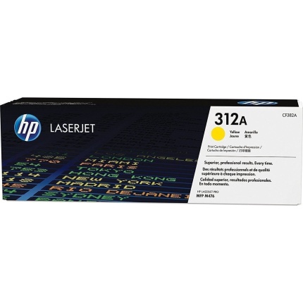 HP 312A Γνήσιο Toner Laser Εκτυπωτή Κίτρινο 2700 Σελίδων (CF382A) <span style="color: white; visibility:visible;">0887111367778</span>