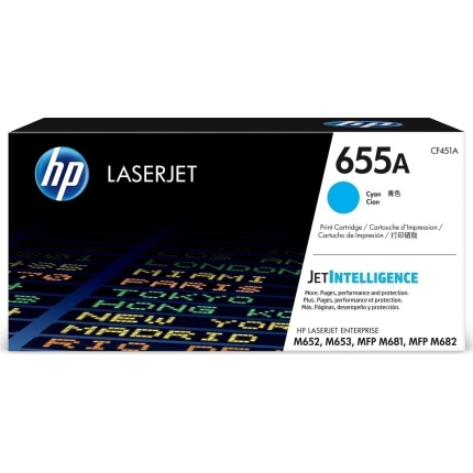 HP 655A Γνήσιο Toner Laser Εκτυπωτή Κυανό 10500 Σελίδων (CF451A) <span style="color: white; visibility:visible;">0889894325426</span>