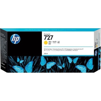 HP 727 Γνήσιο Μελάνι Εκτυπωτή InkJet Κίτρινο (F9J78A) <span style="color: white; visibility:visible;">0889296103325</span>