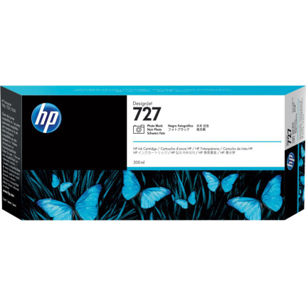 HP 727 Γνήσιο Μελάνι Εκτυπωτή InkJet Photo Μαύρο (F9J79A) <span style="color: white; visibility:visible;">0889296103332</span>