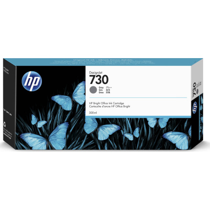 HP 730 Γνήσιο Μελάνι Εκτυπωτή InkJet Γκρι (P2V72A) <span style="color: white; visibility:visible;">0190781771302</span>