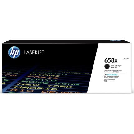 HP 658X Γνήσιο Toner Laser Εκτυπωτή Μαύρο High Yield 2000 Σελίδων W2000X <span style="color: white; visibility:visible;">0192545650724</span>