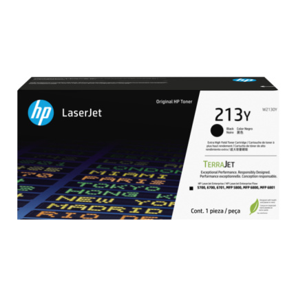 HP 213Y Γνήσιο Toner Laser Εκτυπωτή Κίτρινο Extra High Yield 18000 Σελίδων W2130Y <span style="color: white; visibility:visible;">0196337061439</span>