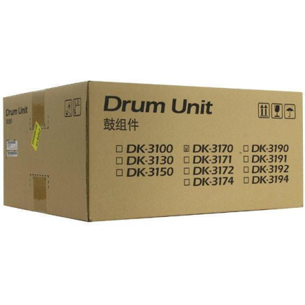 Kyocera DK-3170 Γνήσιο Drum Laser Εκτυπωτή Μαύρο 300000 Σελίδων 302T993060 <span style="color: white; visibility:visible;">3029930600002</span>