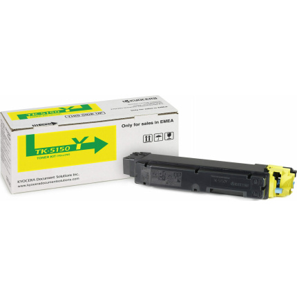 Kyocera TK-5150Y Γνήσιο Toner Laser Εκτυπωτή Κίτρινο 10000 Σελίδων 1T02NSANL0 <span style="color: white; visibility:visible;">0632983034408</span>