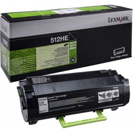 Lexmark 51F2H0E Γνήσιο Toner Laser Εκτυπωτή Μαύρο High Yield 5000 Σελίδων 51F2H0E <span style="color: white; visibility:visible;">0734646568296</span>