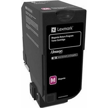 Lexmark 3K Γνήσιο Toner Laser Εκτυπωτή Ματζέντα Return Program 3000 Σελίδων 74C20M0 <span style="color: white; visibility:visible;">0734646601382</span>