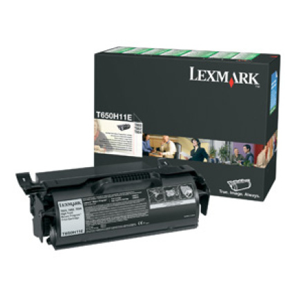 Lexmark T650H11 Γνήσιο Toner Laser Εκτυπωτή Μαύρο High Yield 25000 Σελίδων T650H11 <span style="color: white; visibility:visible;">7346460643306</span>