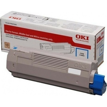 OKI 46507507 Γνήσιο Toner Laser Εκτυπωτή Κυανό 6000 Σελίδων 46507507 <span style="color: white; visibility:visible;">5031713068396</span>