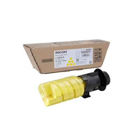 Ricoh P C375H XL Γνήσιο Toner Laser Εκτυπωτή Κίτρινο 842651 <span style="color: white; visibility:visible;">4961311980077</span>