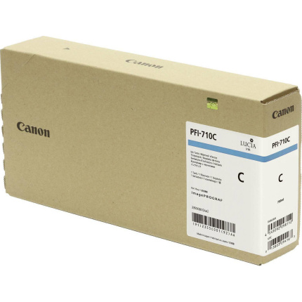 Canon PFI-710 Γνήσιο Μελάνι Εκτυπωτή InkJet Κυανό (2355C001) <span style="color: white; visibility:visible;">4549292098112</span>