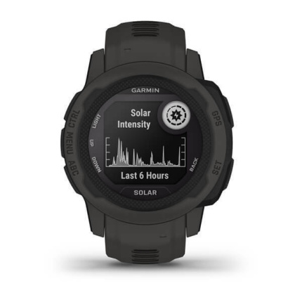 Garmin Instinct 2S Solar 40mm Αδιάβροχο Smartwatch με Παλμογράφο (Graphite) <span style="color: white; visibility:visible;">0753759278700</span>