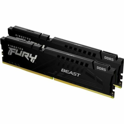 Kingston FURY Beast DDR5 64GB RAM με 2x32GB Modules και Ταχύτητα 6000 για Desktop KF560C30BBEK2-64 <span style="color: white; visibility:visible;">0740617343403</span>