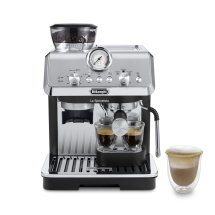 De'Longhi La Specialista Arte Αυτόματη Μηχανή Espresso 1400W Πίεσης 15bar με Μύλο Άλεσης Ασημί <span style="color: white; visibility:visible;">8004399021921</span>