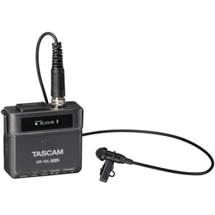 Tascam DR-10 L Pro Μονοκάναλος Ψηφιακός Φορητός Εγγραφέας Μπαταρίας για Εγγραφή σε Κάρτα Μνήμης με Διάρκεια Εγγραφής 24.5 Ώρες και Τροφοδοσία USB <span style="color: white; visibility:visible;">4907034134793</span>