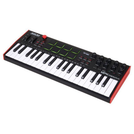 Akai Midi Controller MPK mini Plus με 37 Πλήκτρα σε Μαύρο Χρώμα <span style="color: white; visibility:visible;">0694318025802</span>