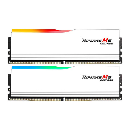G.Skill Ripjaws M5 Neo RGB DDR5 64GB RAM με 2x32GB Modules και Ταχύτητα 6000 για Desktop F5-6000J3040G32GX2-RM5NRW <span style="color: white; visibility:visible;">4713294237774</span>