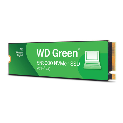Western Digital Green SN3000 SSD 500GB M.2 NVMe PCI Express 4.0 Bulk WDS500G4G0E-00CPS0 <span style="color: white; visibility:visible;">0718037904634</span>