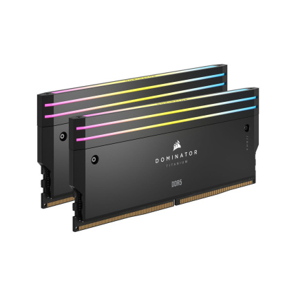 Corsair Dominator Titanium RGB DDR5 48GB RAM με 2x24GB Modules και Ταχύτητα 7200 για Desktop CMP48GX5M2X7200C36 <span style="color: white; visibility:visible;">0840006676416</span>