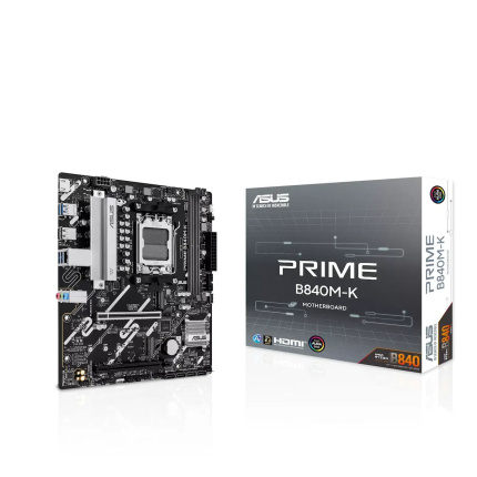 Asus PRIME B840M-K Motherboard Micro ATX με AMD AM5 Socket 90MB1PK0-M0EAY0 <span style="color: white; visibility:visible;">4711636435048</span>