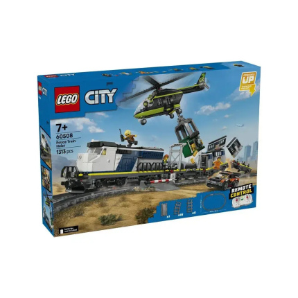 LEGO Τουβλάκια Police Train Heist για 7+ Ετών 1313τμχ 60508 <span style="color: white; visibility:visible;">5702018056974</span>