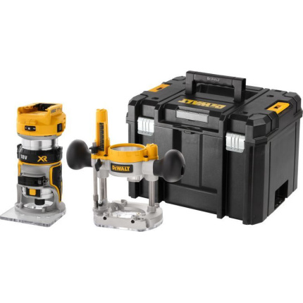 Dewalt DCW604NT Κάθετη Φρέζα 18V Solo με Ρύθμιση Ταχύτητας και με Σύστημα Αναρρόφησης <span style="color: white; visibility:visible;">5035048711804</span>