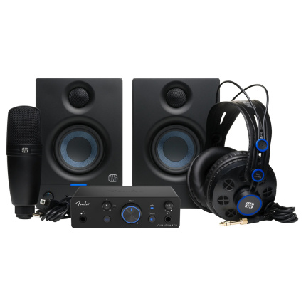 Fender Quantum Complete Bundle 2777906202 Εξωτερική Επαγγελματική Κάρτα Ήχου με Σύνδεση USB <span style="color: white; visibility:visible;">0673454014420</span>