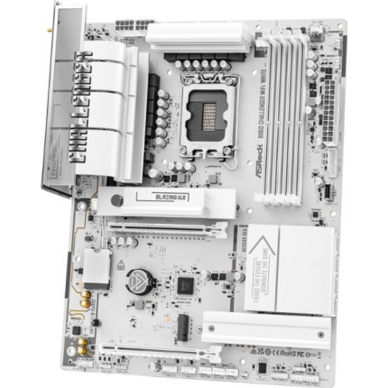 ASRock B860 Challenger WiFi White Motherboard ATX με Intel 1851 Socket 90-MXBUB0-A0UAYZ <span style="color: white; visibility:visible;">4711581494183</span>