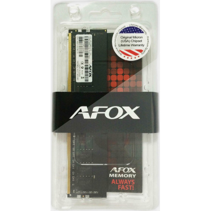 Afox DDR4 με Module 1x16GB και Ταχύτητα 2666 για Desktop AFLD416FS1P <span style="color: white; visibility:visible;">4897033780827</span>